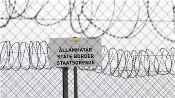 Die EU-Außengrenze zwischen Serbien und Ungarn.
