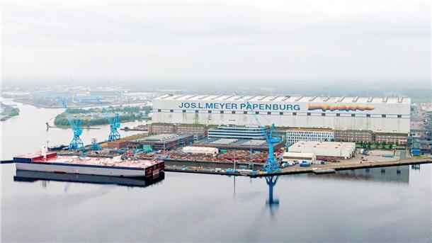 Grünes Licht der EU für Staats-Einstieg bei Meyer Werft Die EU-Kommission gibt grünes Licht für den Einstieg des Staates bei der Meyer Werft. (Archivbild)