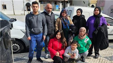 Die Familie ist jetzt in Portugal - zurzeit ohne jede Perspektive. Die Hasuns sind in einem Hotel in Lissabon untergebracht.