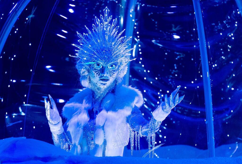 Die Figur „Die Eisprinzessin“ in der Prosieben-Show „The Masked Singer“.