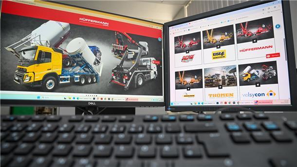 Blick auf ein Firmenportfolio. Die Firma Höffermann meldet Insolvenz an. 