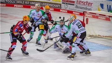 Torszene der Fischtown Pinguins