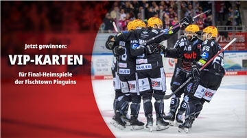 Die Fischtown Pinguins stehen im Finale der Playoffs! Wir verlosen Tickets für die Heimspiele.