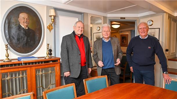 Diedrich Malchow, Claus Jäger und Alexander Ganse.