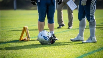 Die Footballer der Bremerhaven Seahawks stehen als Verbandsliga-Meister fest, lassen deshalb aber nicht nach.