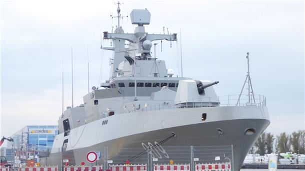 Die Fregatte „Al Qadeer" ist für die übliche Abschlussdockung und bevorstehende Übergabe nach Bremerhaven zurückgekehrt.