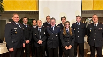 Die Freiwillige Feuerwehr Zeven konnte am Ende dann doch noch eine normale Hauptversammlung abhalten.