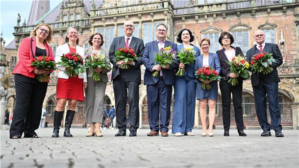 Bürgerschaft hat den neuen Senat gewählt Die neuen Senatoren in Bremen