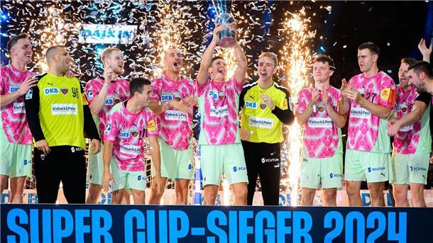 Die Füchse Berlin wollen wie im Vorjahr den Supercup gewinnen.