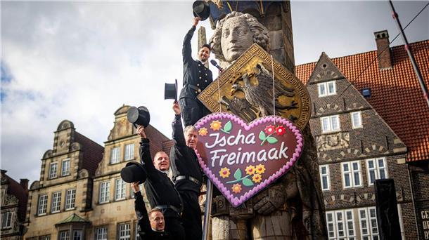 Fanfaren und Feuerwerk - Bremer Freimarkt beginnt Die „fünfte Jahreszeit“ startete am Nachmittag.