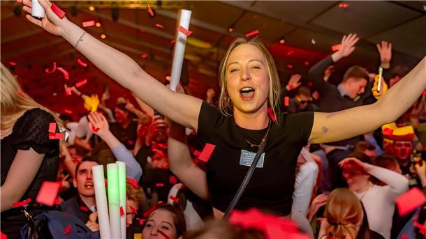 Die Gäste hatten ordentlich Spaß bei der großen Fricke-Party.