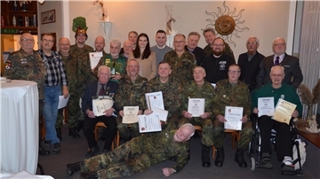 Die geehrten RK-7-Mitglieder