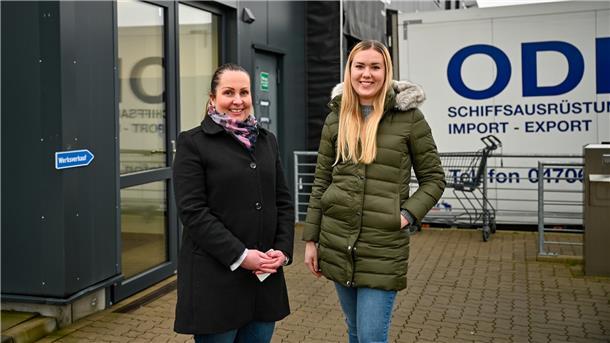 Die Rückkehr der Flusskreuzfahrer Die Geschäftsfüherinnen der Firma Odin: Daniela Küver (links) und Katharina Leers.