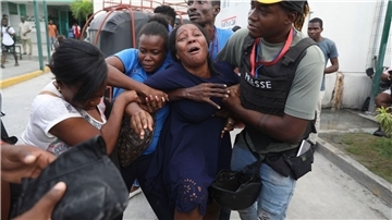 Die Gewalt in Haiti hat am Generalkrankenhaus von Port-au-Prince mehrere Opfer gefordert.