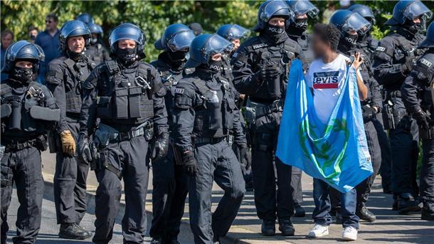 Razzia gegen Eritreer-Gruppe nach Festival-Ausschreitungen Die gewaltsamen Proteste richteten sich gegen Veranstaltungen in Zusammenhang mit Eritrea. (Archivbild)