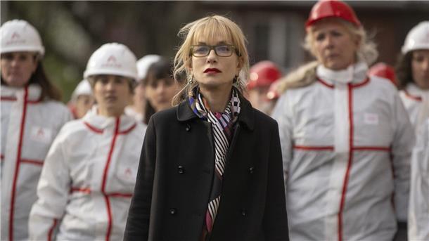 „Die Gewerkschafterin“: Politthriller mit Isabelle Huppert Die Gewerkschafterin Maureen Kearney (Isabelle Huppert) macht sich viele Feinde.