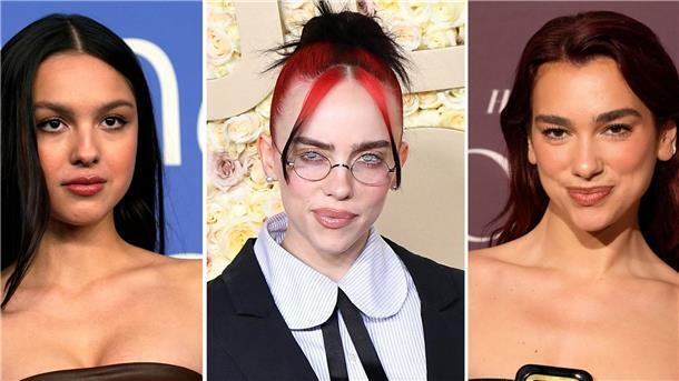 Olivia Rodrigo, Billie Eilish und Dua Lipa auf Grammy-Bühne Die Grammys zählen zu den begehrtesten Musikpreisen der Welt - klar, dass auch die angesagtesten Musikerinnen auf der Bühne stehen: Olivia Rodrigo, Billie Eilish und Dua Lipa.