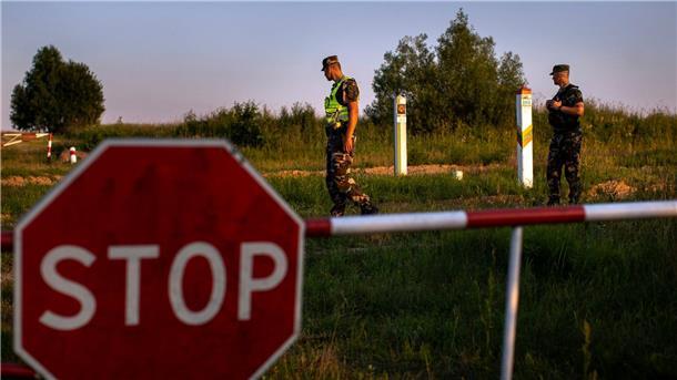 Litauen schließt zwei weitere Grenzübergänge zu Belarus Die Grenze zwischen Litauen und Belarus ist fast 680 Kilometer lang.