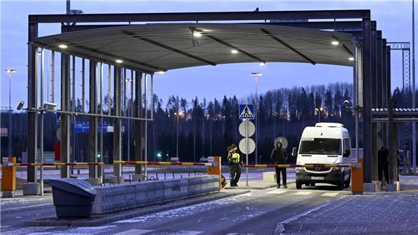 Finnland schließt vorerst vier Grenzübergänge zu Russland Die Grenzstation Nuijamaa zwischen Russland und Finnland.
