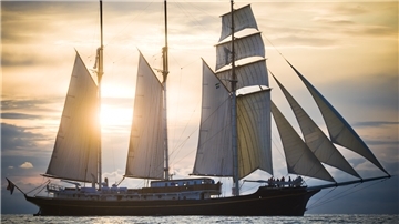 Die „Gulden Leeuw“ ist eine Attraktion der Maritimen Tage.