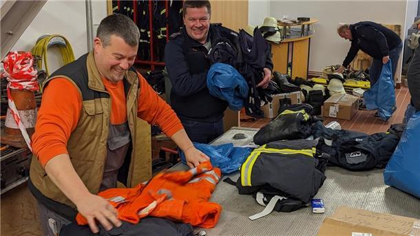 Feuerwehren spenden für Ukraine