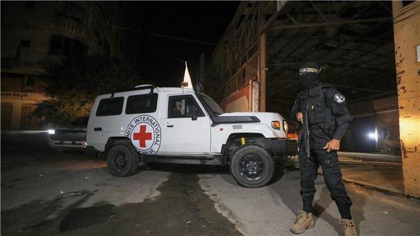 Hamas übergibt zwei weitere Leichen von Geiseln Die Hamas händigte die sterblichen Überreste zweier weiterer getöteter Geiseln an das Rote Kreuz aus. (Archivbild)