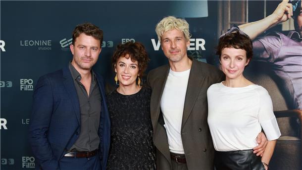 Die Hauptdarsteller des Films bei der Premiere.