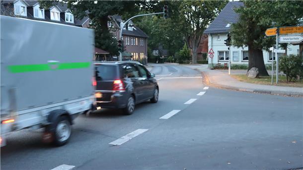 Die Hauptstraße in Wilstedt soll für Radler sicherer werden. Vorgesehen ist unter anderem ein Schutzstreifen auf der Fahrbahn.