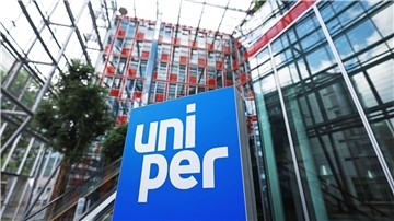 Die Hauptverwaltung des Energieversorgungsunternehmens Uniper in Düsseldorf.