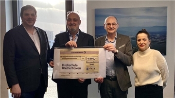 Die Hochschule wurde von WindMW mit einer großzügigen Spende bedacht.