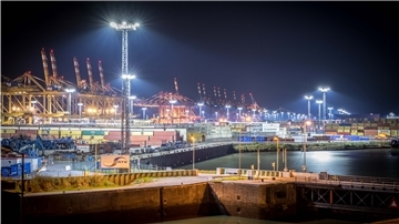 Ein Hafen