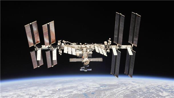 Moskau verlängert Beteiligung an ISS bis 2028 Die Internationale Raumstation (ISS): Russlands Raumfahrtbehörde ist weiterhin mit von der Partie.