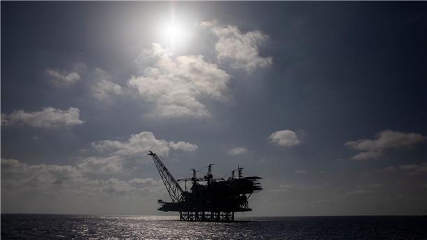 Konflikt um Seegrenze: Israel verkündet Einigung mit Libanon Die israelische Plattform Leviathan zur Förderung von Erdgas im Mittelmeer.