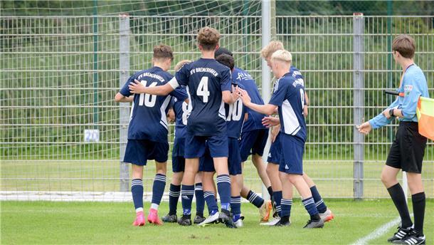 Die JFV-Spieler wollen am Samstag wieder jubeln.