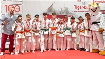 Die Judoka der Judoschule Kano überzeugten in Visbek und holten die meisten Medaillen.