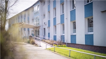 Die Jugendherberge in Bremerhaven wird noch bis Sommer 2024 für den Fremdenverkehr geschlossen bleiben. Foto: Hartmann