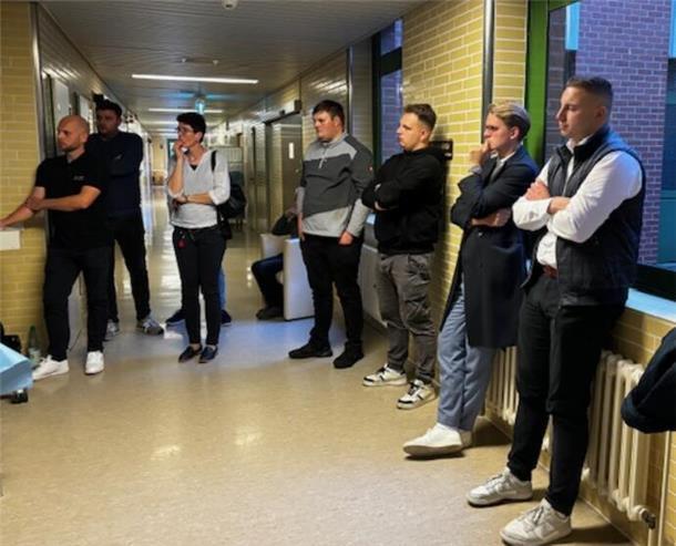 Die Junge Union besucht das OsteMed in Bremervörde.