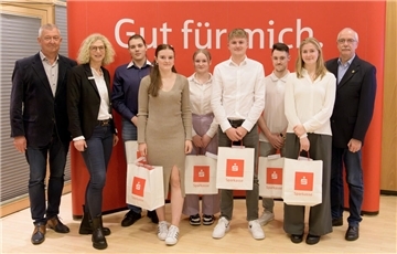Die Stipendiaten des WESPA-Sportfonds. 