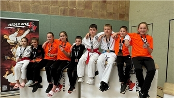 Athleten des SFL Karate Bremerhaven
