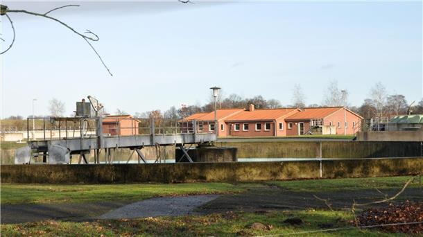 Das Foto zeigt die Kläranlage in Sittensen