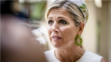 Die Königin der Niederlande engagiert sich für Menschen mit psychischen Krankheiten.