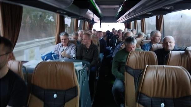 Die Kolonne aus der Wesermarsch, Friesland und dem Ammerland kommt bisher gut durch den Verkehr.