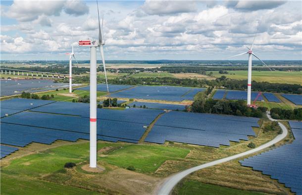 Windkraft und PV