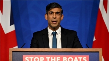 Die konservative Regierung des britischen Premiers Rishi Sunak will Ruanda zum sicheren Drittland erklären.
