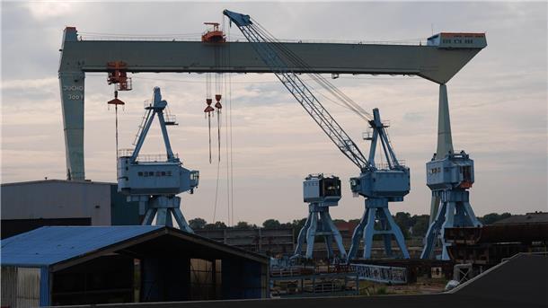 Kräne der Sietas-Werft unter Denkmalschutz gestellt Die Kräne wurden als „stadtbildprägendes Industriedenkmal“ eingestuft.