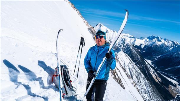 Die Leiche von Luis Stitzinger wurde im Himalaya gefunden. Der erfahrene Berg- und Skiführer stieg immer wieder auf hohe Berge, wie hier auf den Elmer Muttekopf.