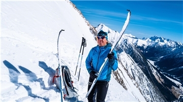 Die Leiche von Luis Stitzinger wurde im Himalaya gefunden. Der erfahrene Berg- und Skiführer stieg immer wieder auf hohe Berge, wie hier auf den Elmer Muttekopf.