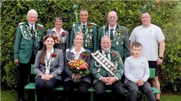 Die Majestäten 2025 des Wulsdorfer Schützenvereins