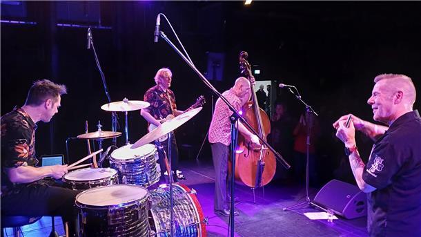 Die Marble Tones versprühten viel Spielfreude im Theater im Fischereihafen. 