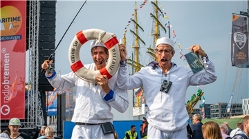 Matrosen bei den MaritimenTagen